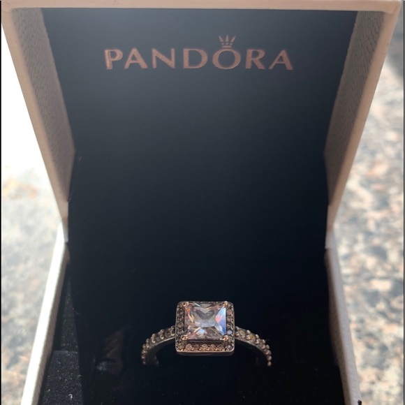 Pandora Jewelry - 🚨DEAL💥New Pandora Square Sparkle Halo Ring